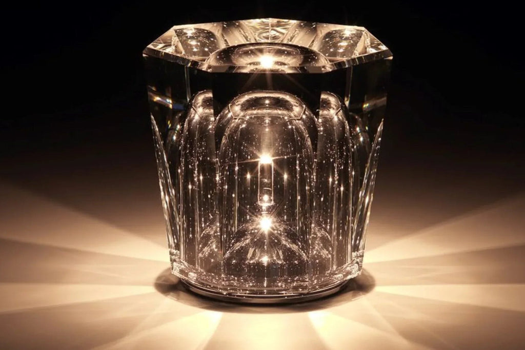 Luxury Rechargeable Diamond Crystal Table Lamp - Lumière Diamond