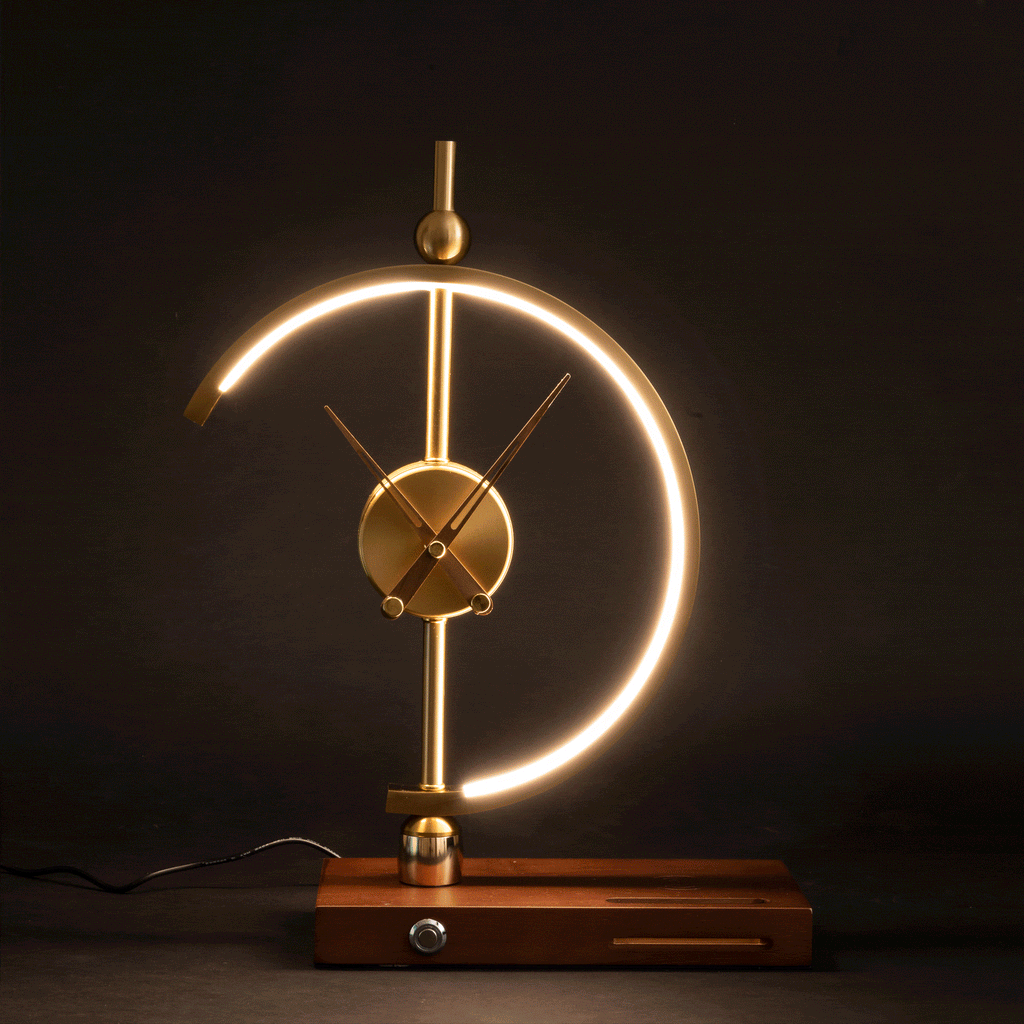 Luxury Rechargeable Lamp Clock - KyotoGlow