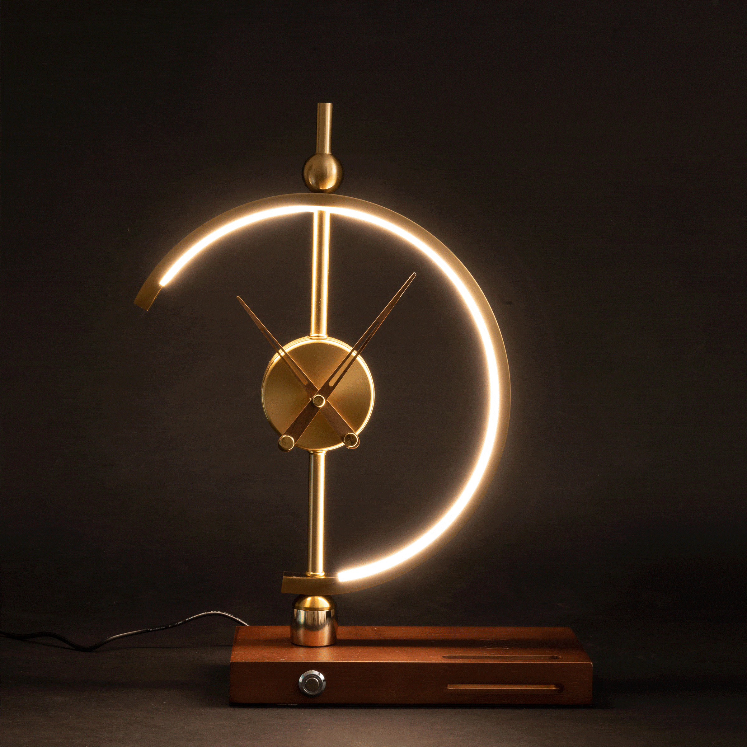 Luxury Rechargeable Lamp Clock - KyotoGlow