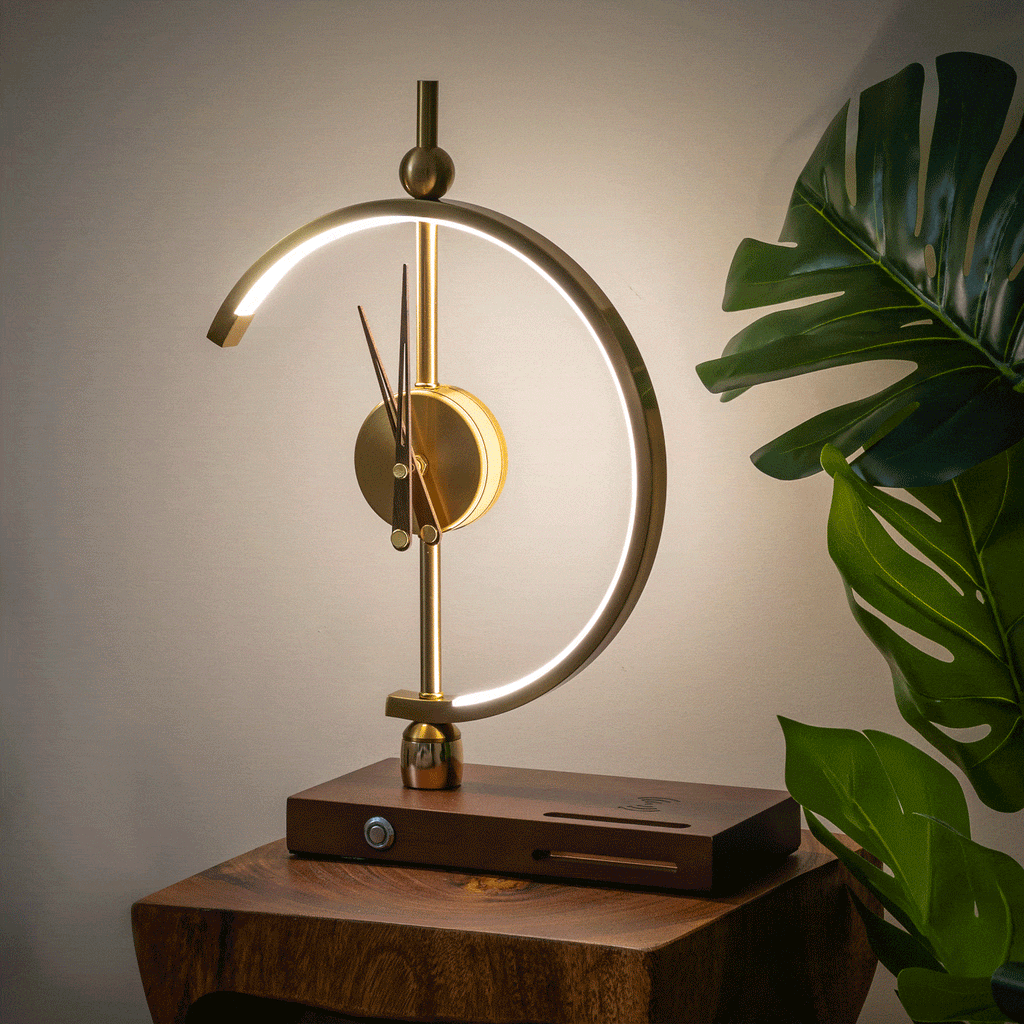 Luxury Rechargeable Lamp Clock - KyotoGlow