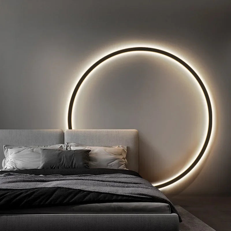 Minimalistic Round Wall Lamp - Lars