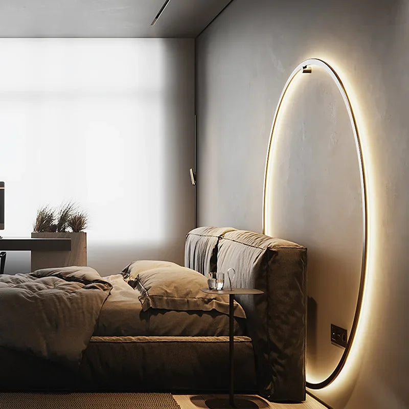 Minimalistic Round Wall Lamp - Lars