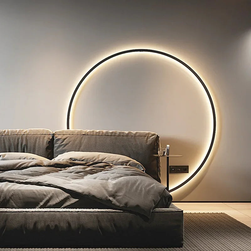 Minimalistic Round Wall Lamp - Lars