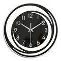Modern Black Wall Clock made of Acrylic - ScandiTime
