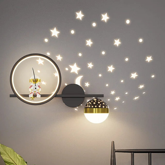 Modern Children's Wall Lamp - BrightBuddy