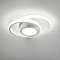 Modern LED Ceiling Lamp with Double Ring Design - Twilight Rings
