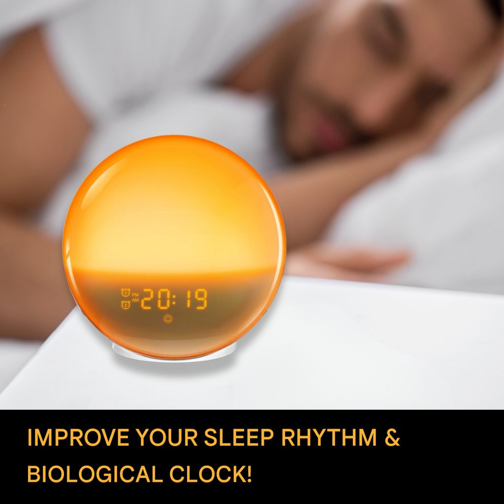 Natural Alarm Clock with Wake-up Light - GlowRise