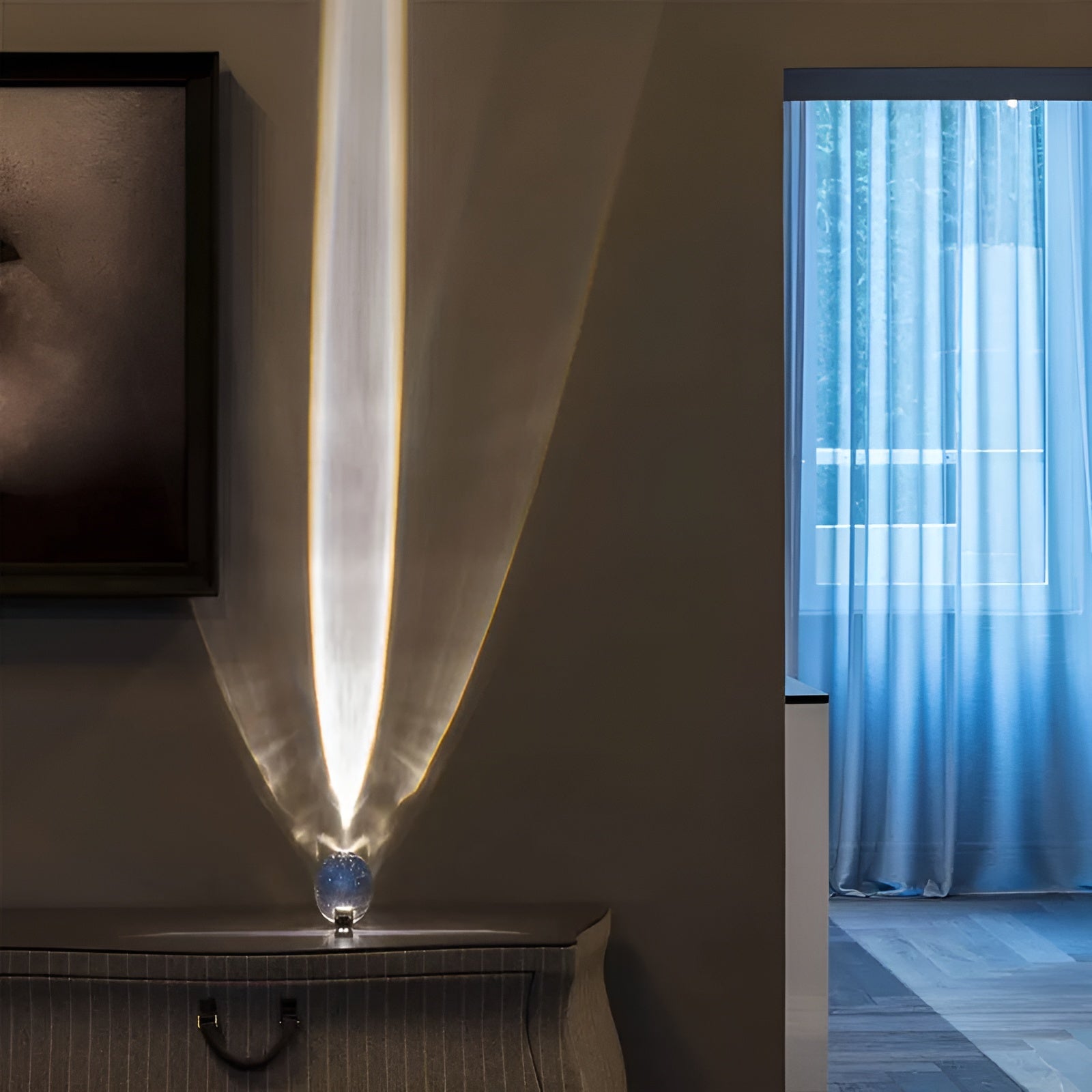 Prismatic Projector Lamp with LED – Lunara