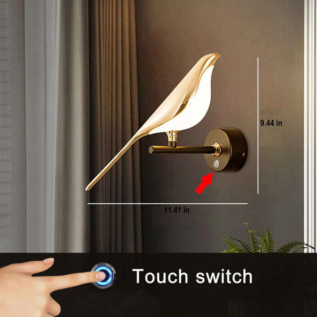 Rotating LED Wall Lamp - LuminaBird