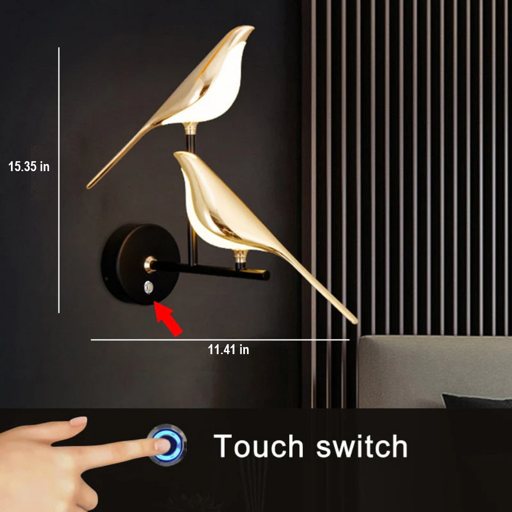 Rotating LED Wall Lamp - LuminaBird