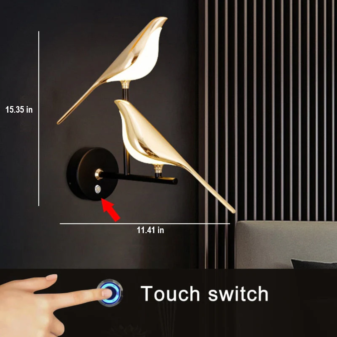 Rotating LED Wall Lamp - LuminaBird