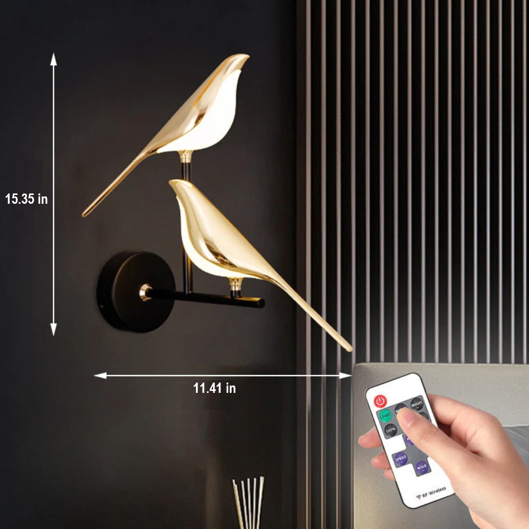 Rotating LED Wall Lamp - LuminaBird