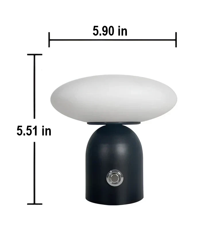 Scandinavian Luxury Mushroom Lamp with Smart Touch - NordicGlow