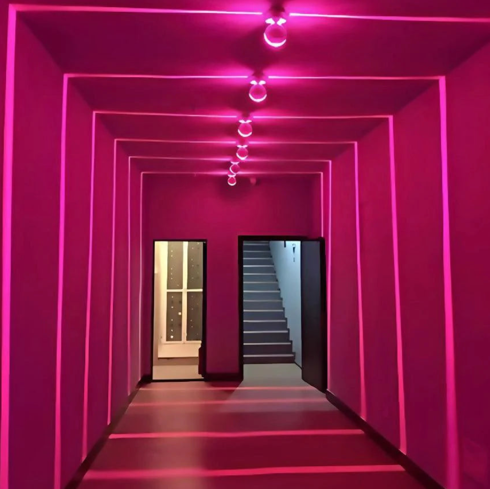 Smart LED Strip Lighting with 360° Projection - Lumovibe