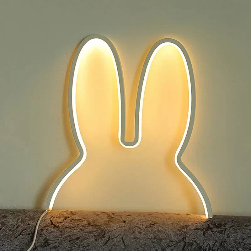 USB Rechargeable Bunny Night Light with Ambient Lighting - BunnyLight