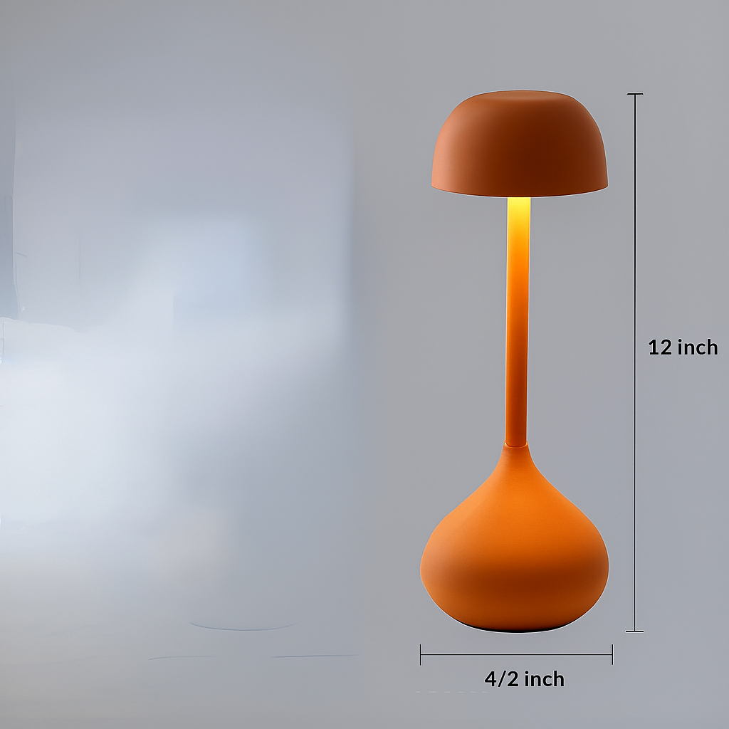 Wireless Dimmable Mushroom Table Lamp - GlowMush