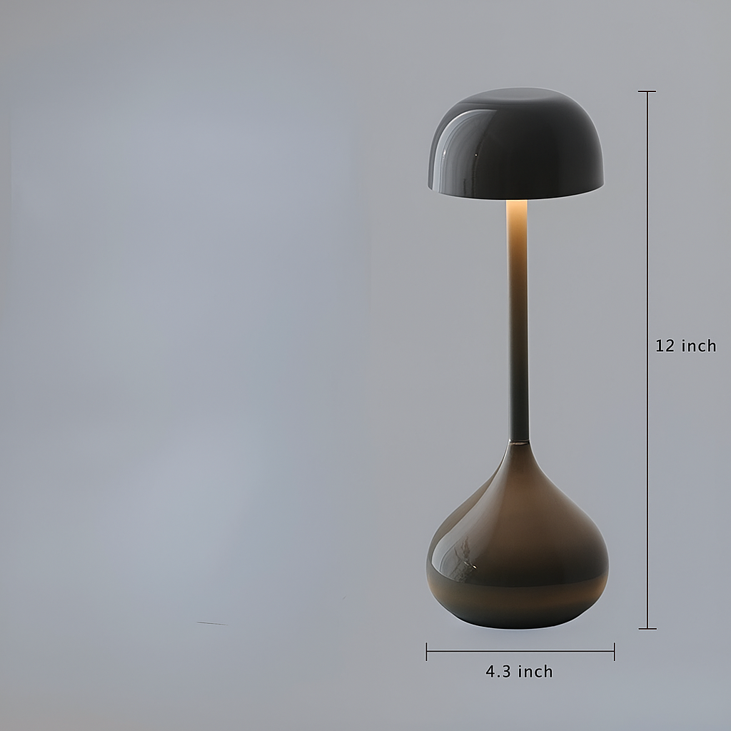 Wireless Dimmable Mushroom Table Lamp - GlowMush