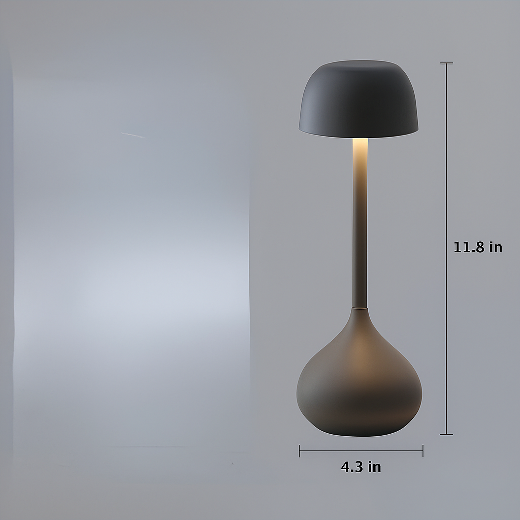 Wireless Dimmable Mushroom Table Lamp - GlowMush